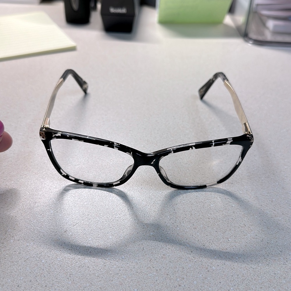 Marc Jacobs Black Tortoise Shell Eye Glasses